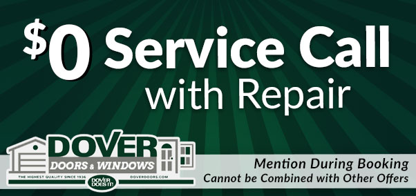 $0 service call with repair dover
